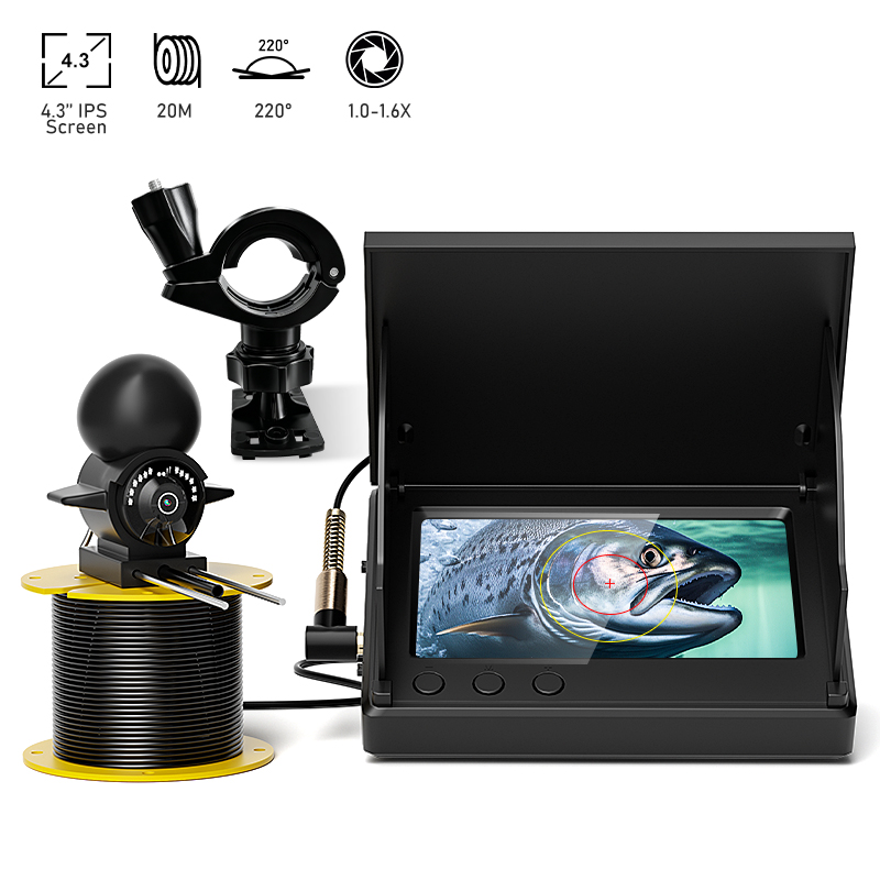 جهاز محمول لتحديد مواقع الأسما - مراجعة Fishing Depth Finder وسعره