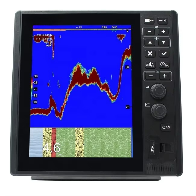 K 50 كيلو هرتز / 200 كيلو هرتز - مراجعة Fishing Depth Finder وسعره