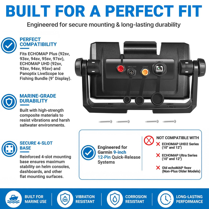بديل لجهاز Garmin 010-12673-03 - مراجعة Fish Finder Mount وسعره